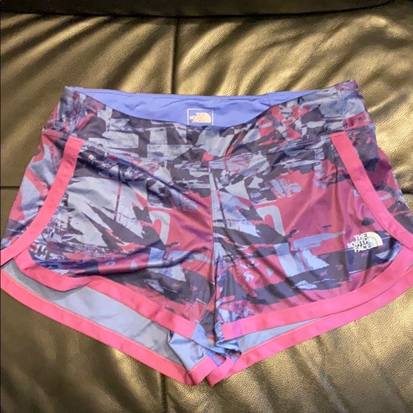 The North Face Pants - North face shorts purple with liner